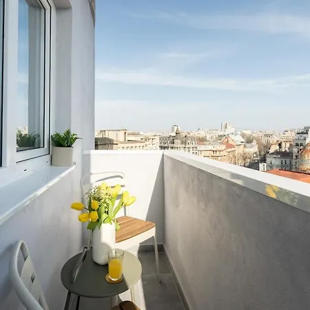 Stunning Views 3br Sunny Flat - 3 Superb Balconies Bucarest