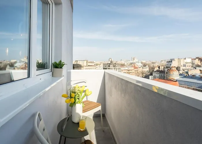 Stunning Views 3br Sunny Flat - 3 Superb Balconies Boekarest